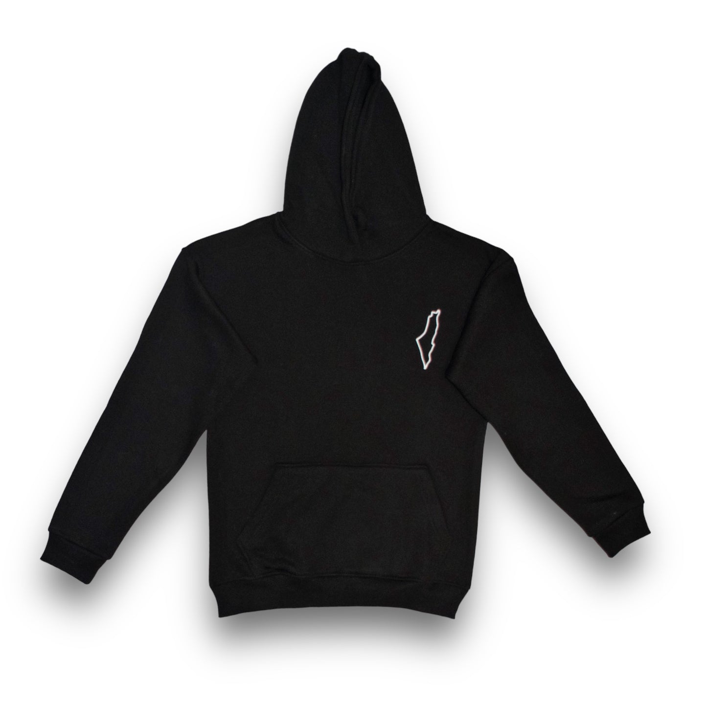 Black Kufiyeh Hoodie